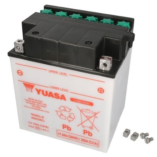 Baterie Moto Yuasa 12V 31,6Ah 300A YB30CL-B